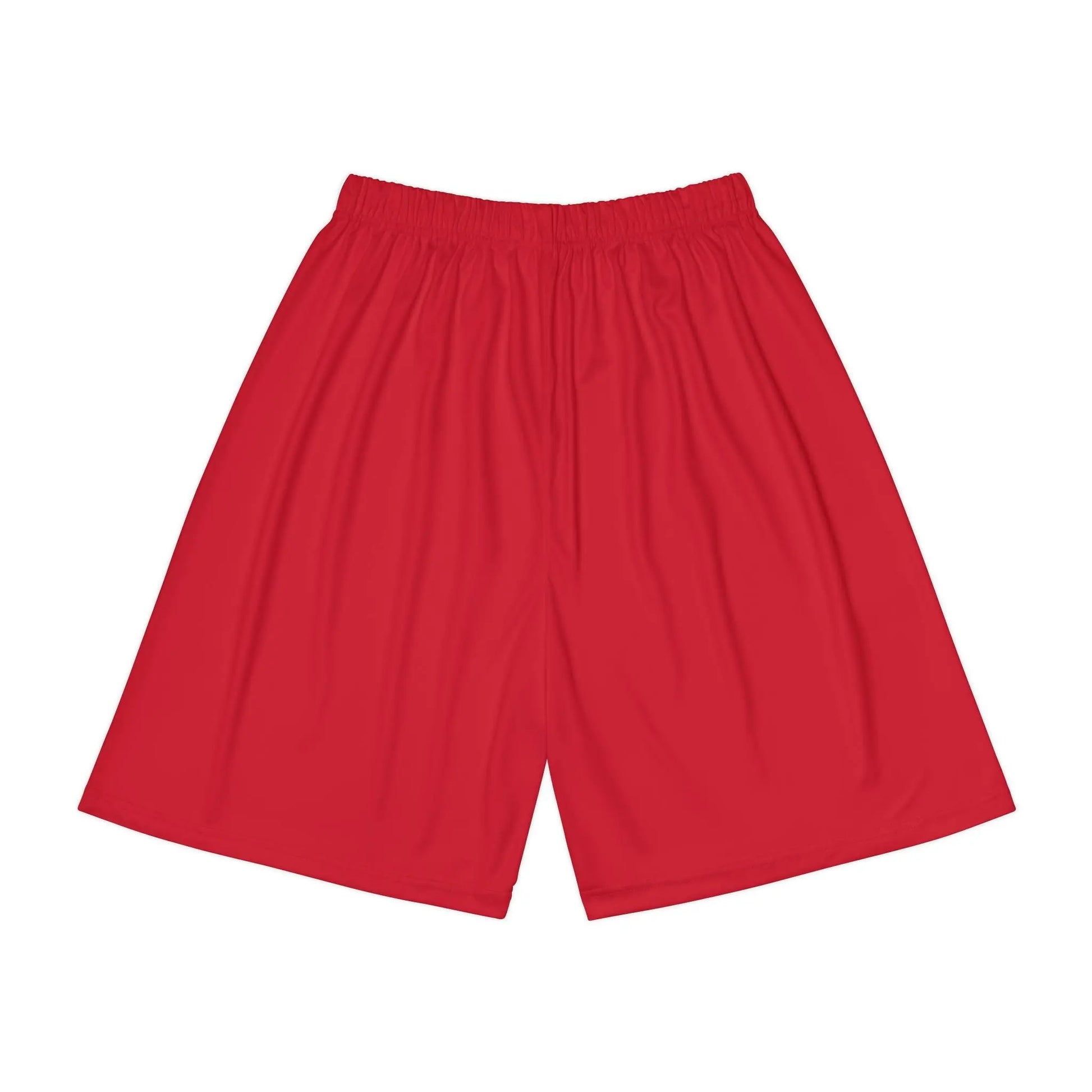 Men’s Sports Shorts Red (AOP) Printify