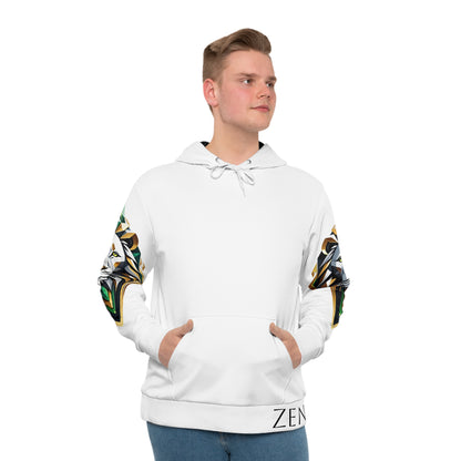 Leo White Hoodie