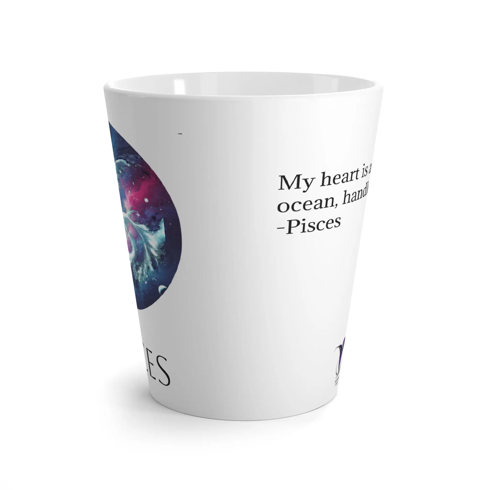 Pisces Latte Mug Printify