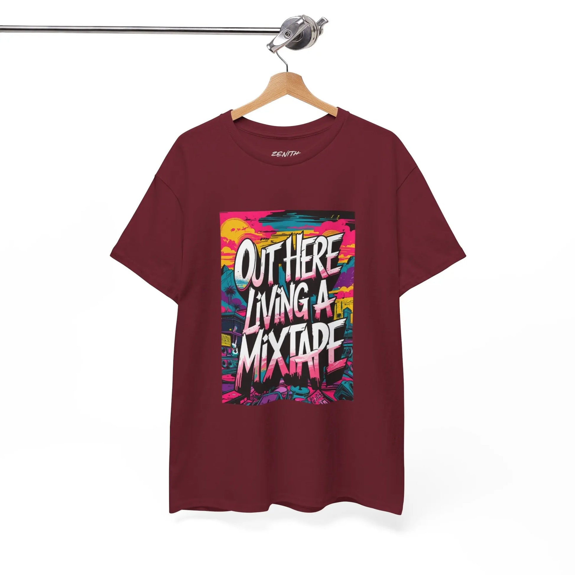 Out Here - Heavy Cotton Tee Printify