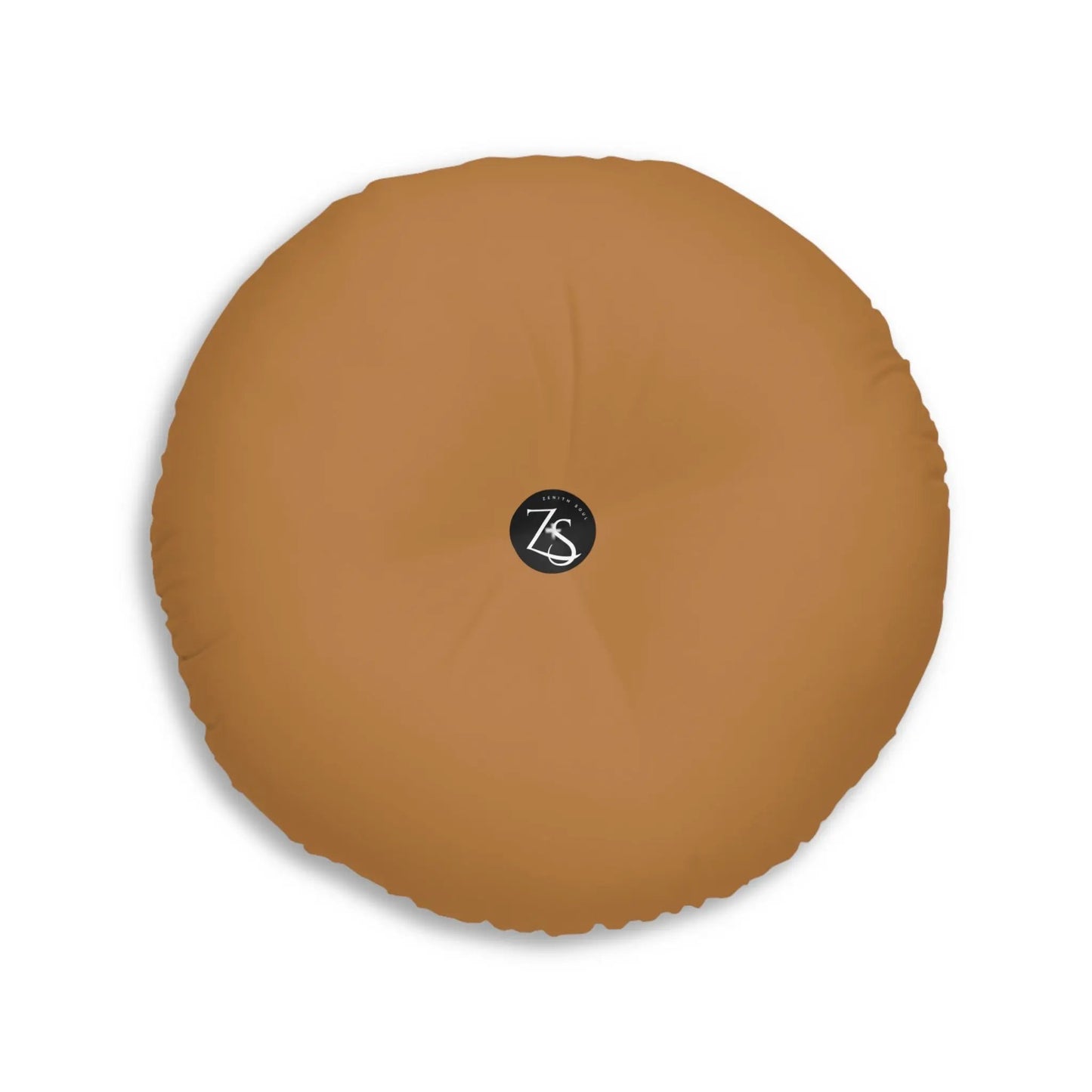 Floral Meditation Pillow, Round Printify