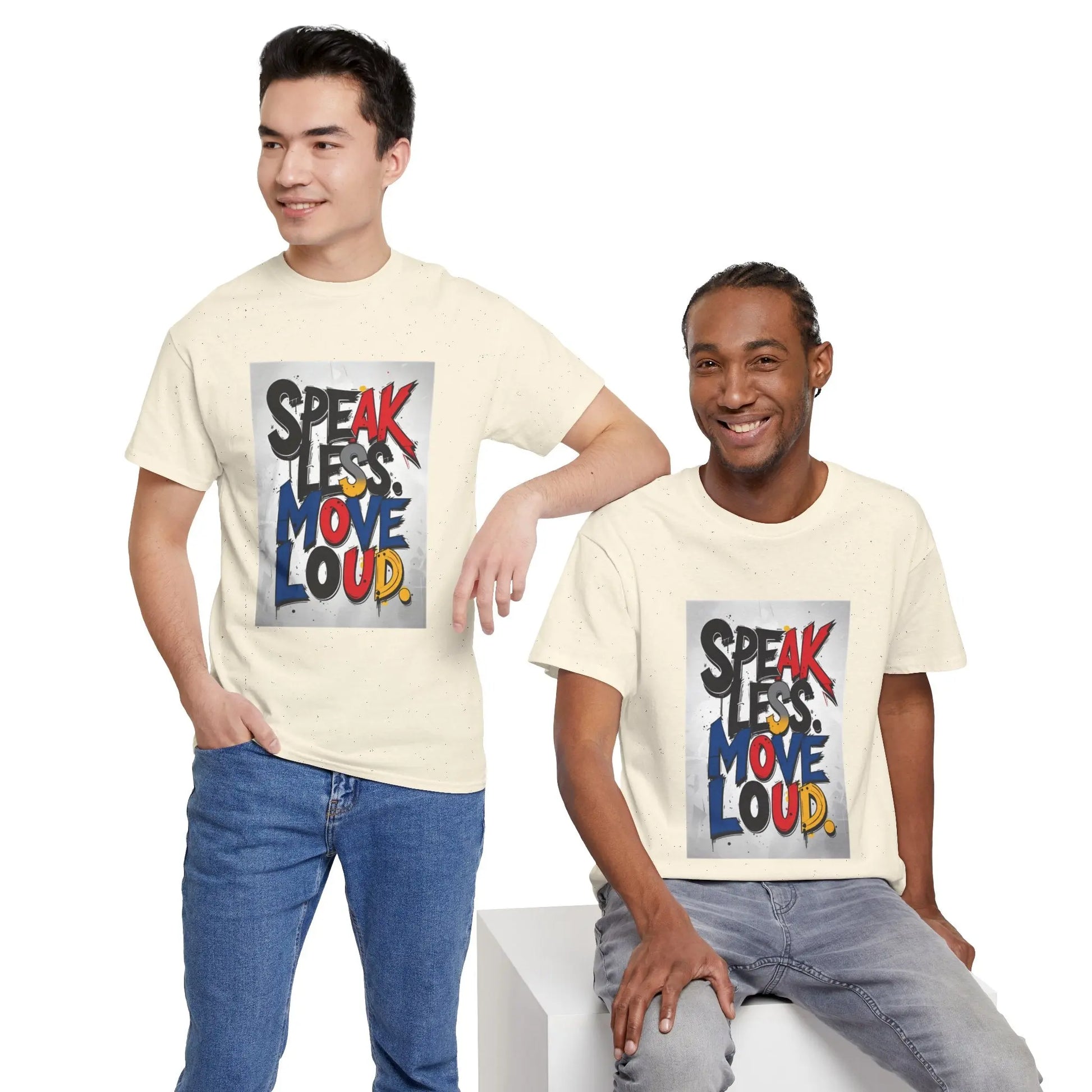 Speak Less - Heavy Cotton Tee Printify