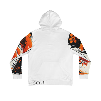 Sacral Chakra Tree White Hoodie