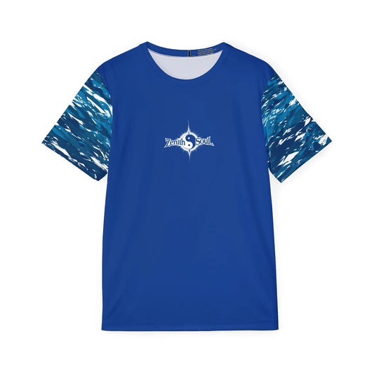 Camo Men's Sports Jersey Blue (AOP) Printify