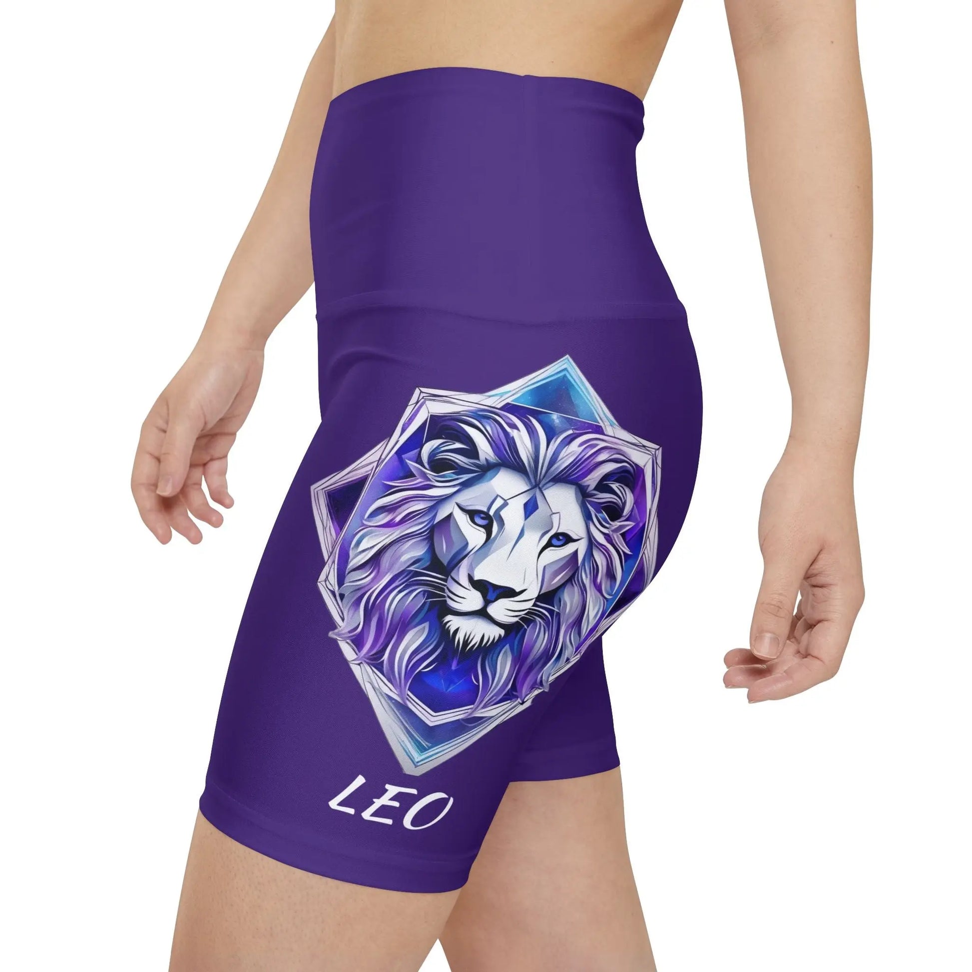 Leo Shorts (Purple) Printify