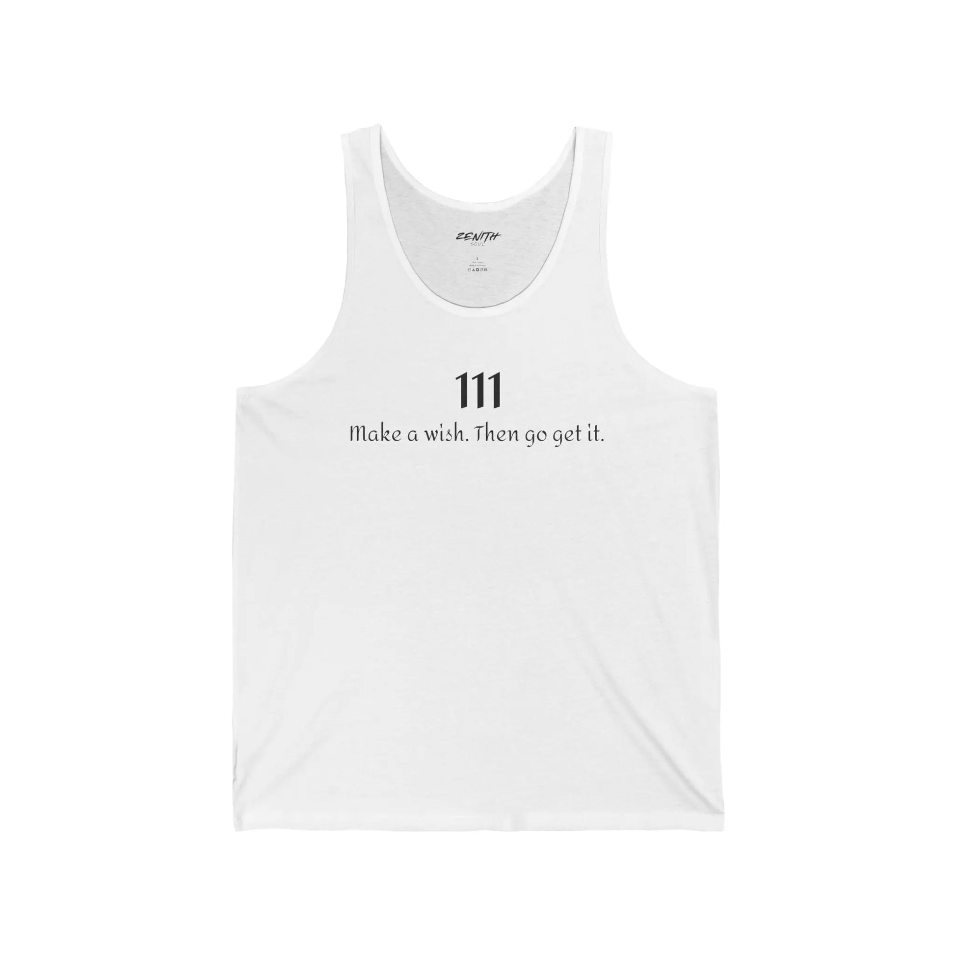 111- Make Wish Jersey Tank Printify