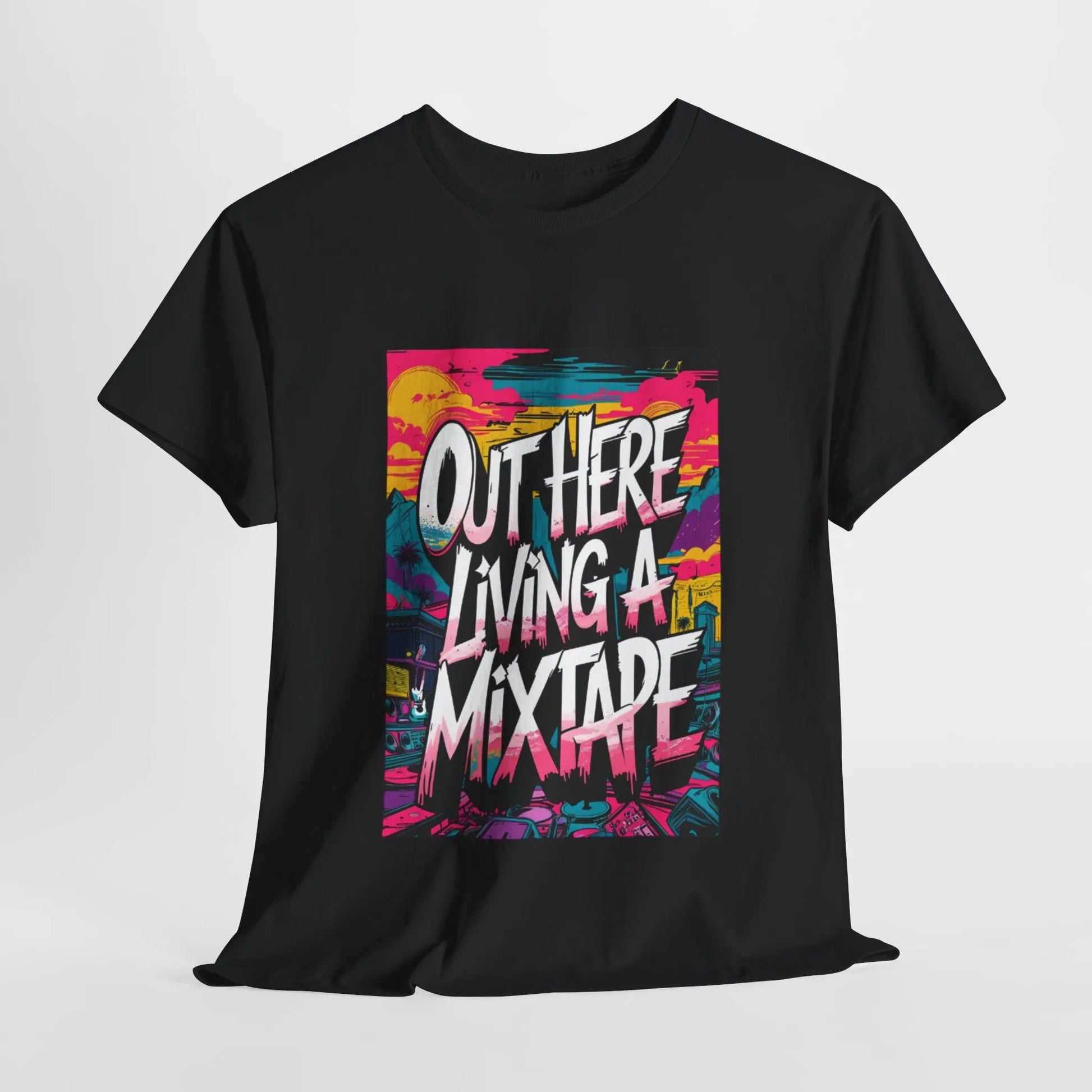 Out Here - Heavy Cotton Tee Printify