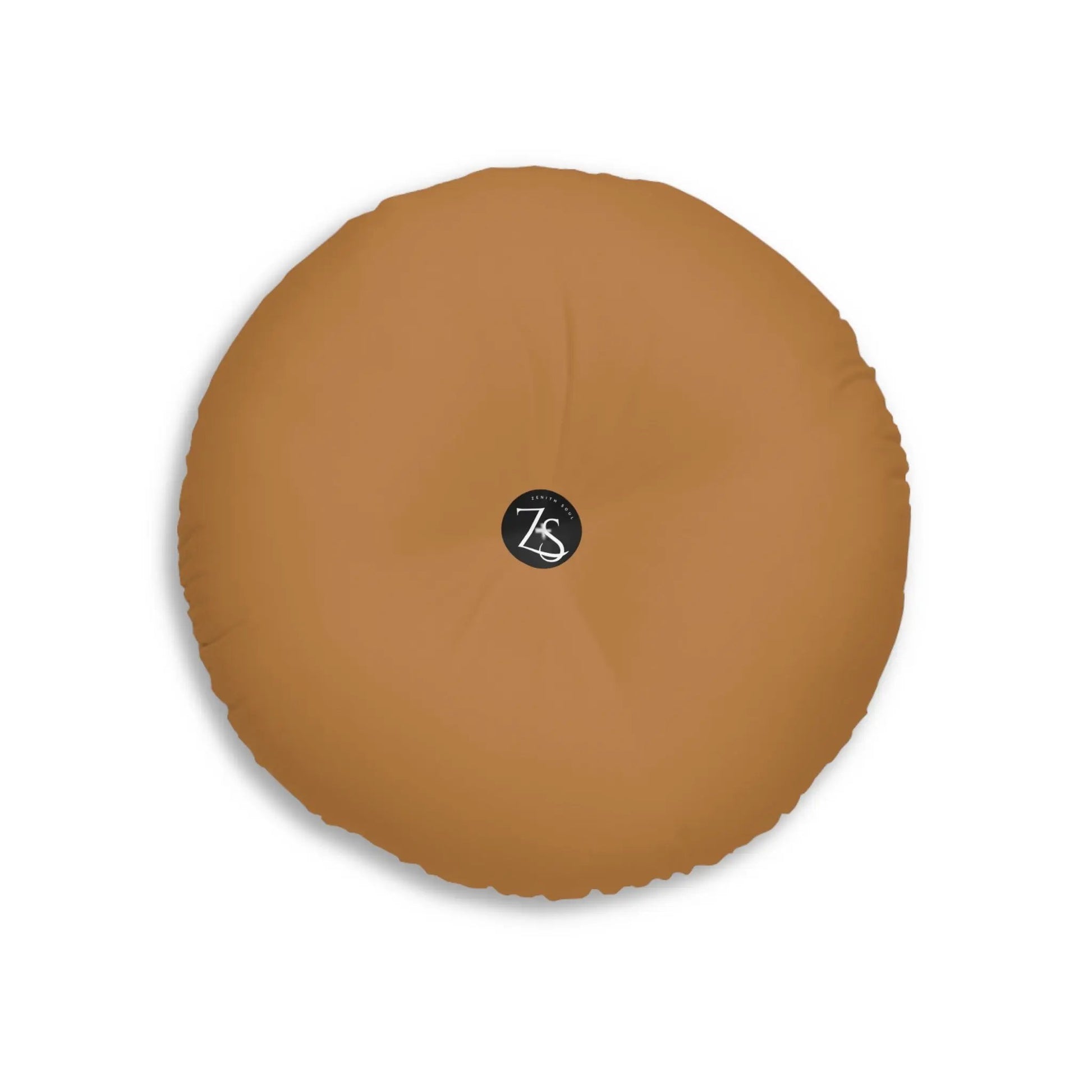 Floral Meditation Pillow, Round Printify