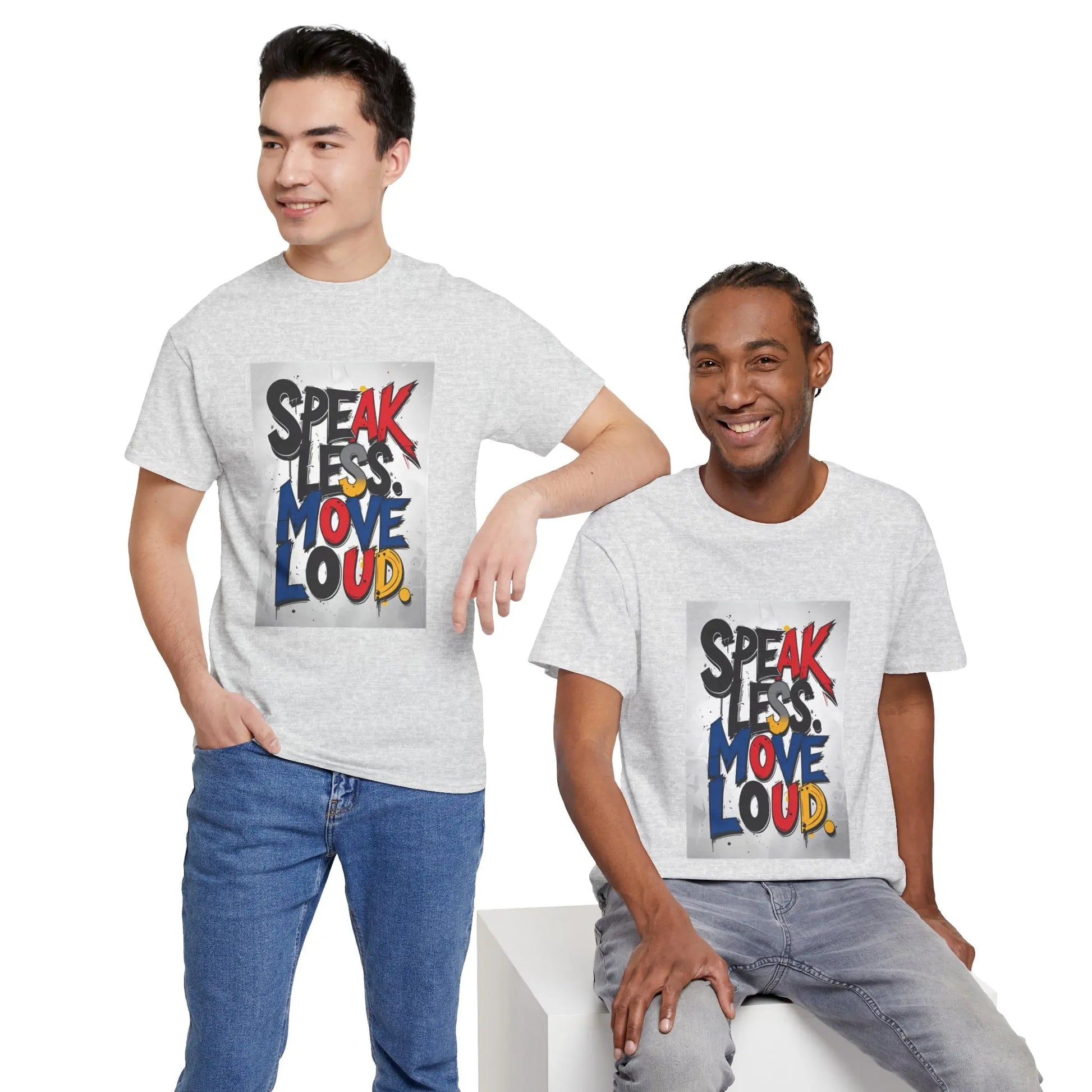 Speak Less - Heavy Cotton Tee Printify