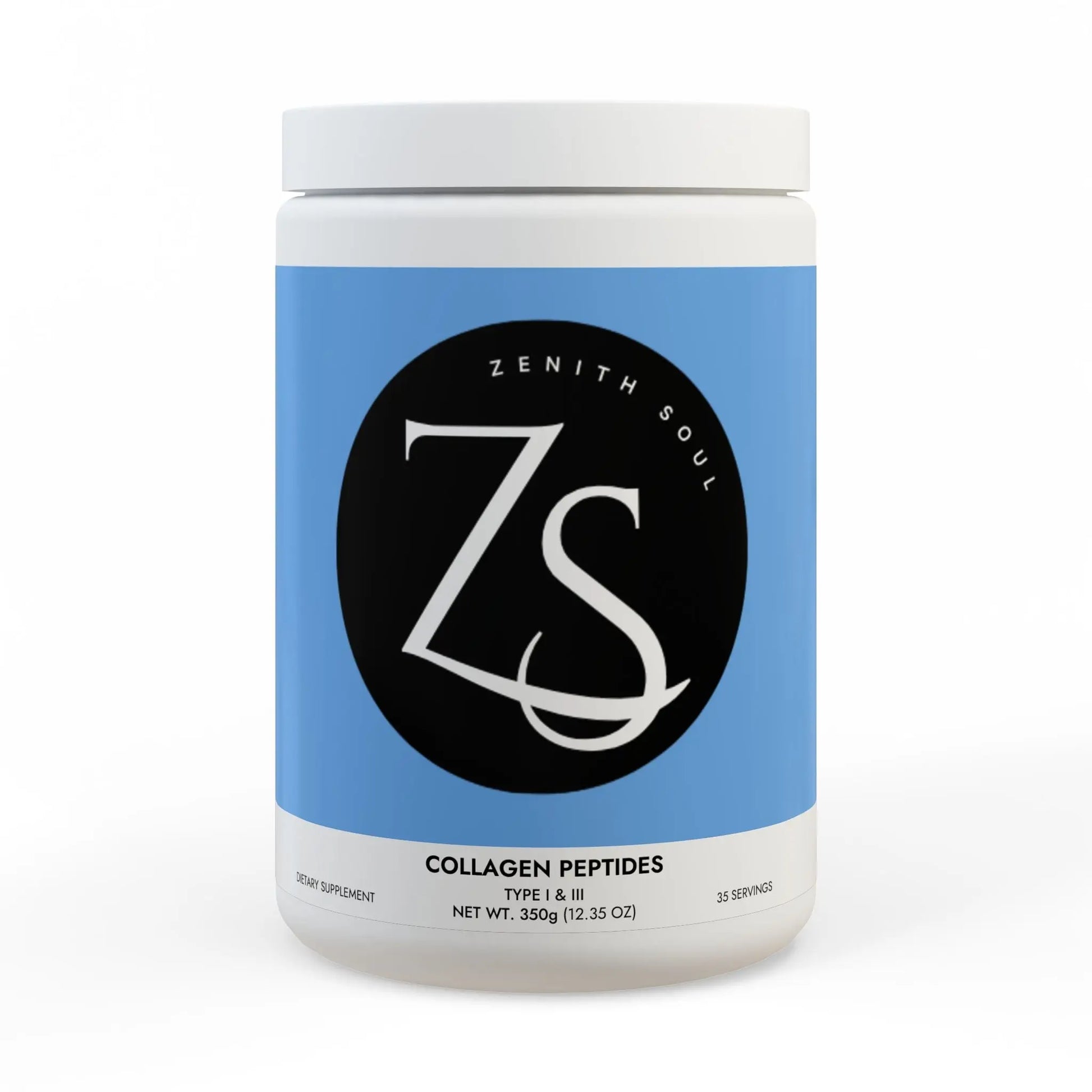 Collagen Peptides Type I & III Supplement (350g, 12.3oz) Printify