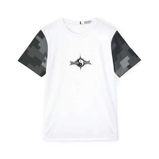 Camo Men's Sports Jersey White (AOP) Printify