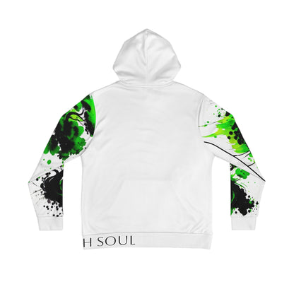 Heart Chakra Tree White Hoodie