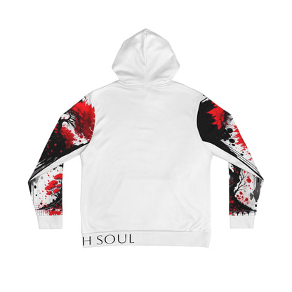 Root Chakra White Hoodie