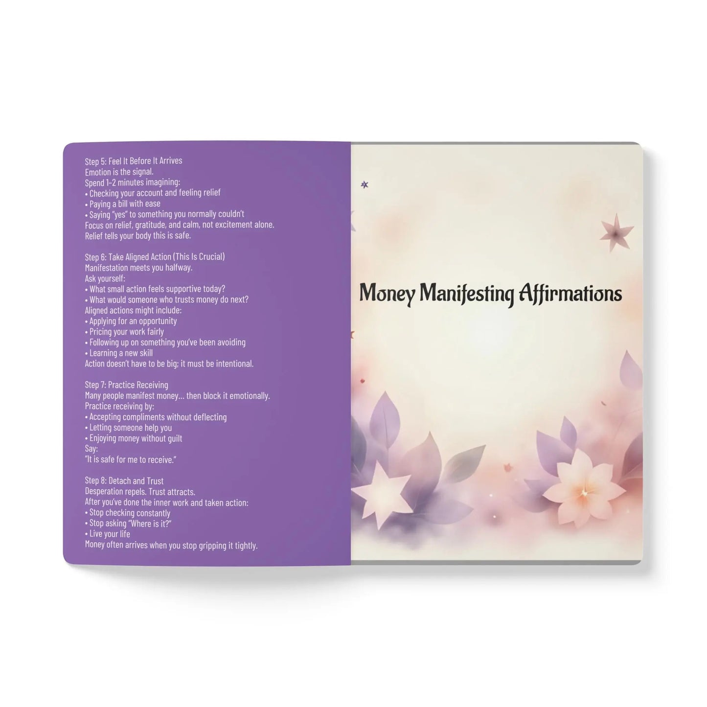 Manifestation Journal for Abundance, Clarity & Daily Intentions 
