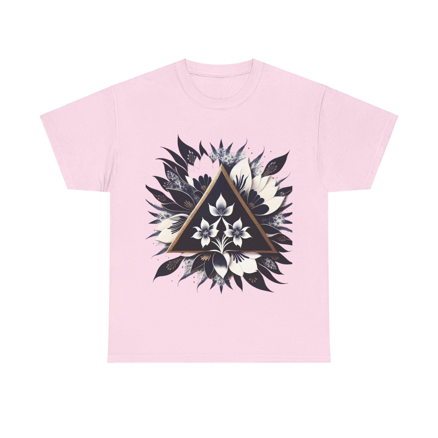 Floral Apex Unisex Heavy Cotton Tee