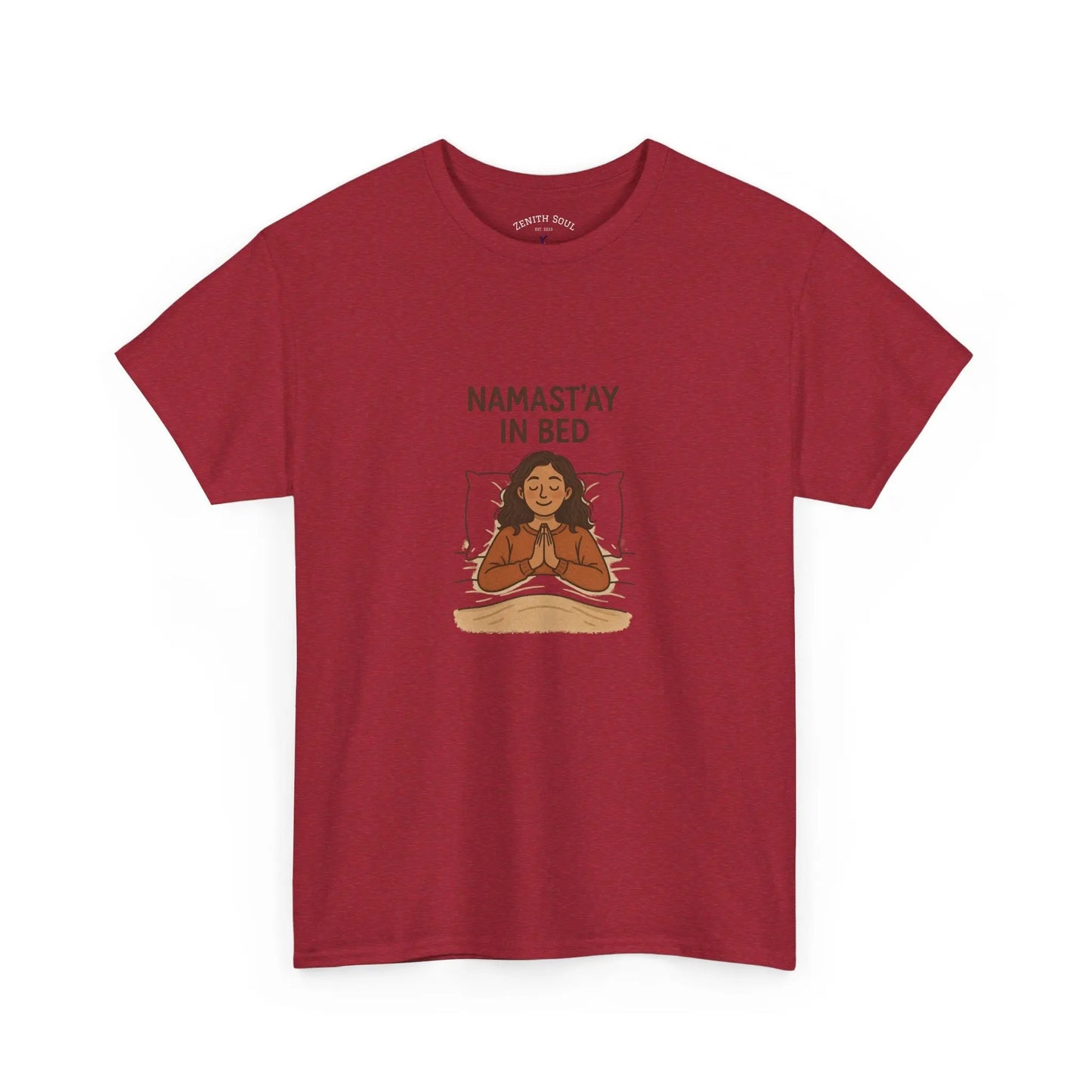 Namast'ay in Bed T-Shirt Printify