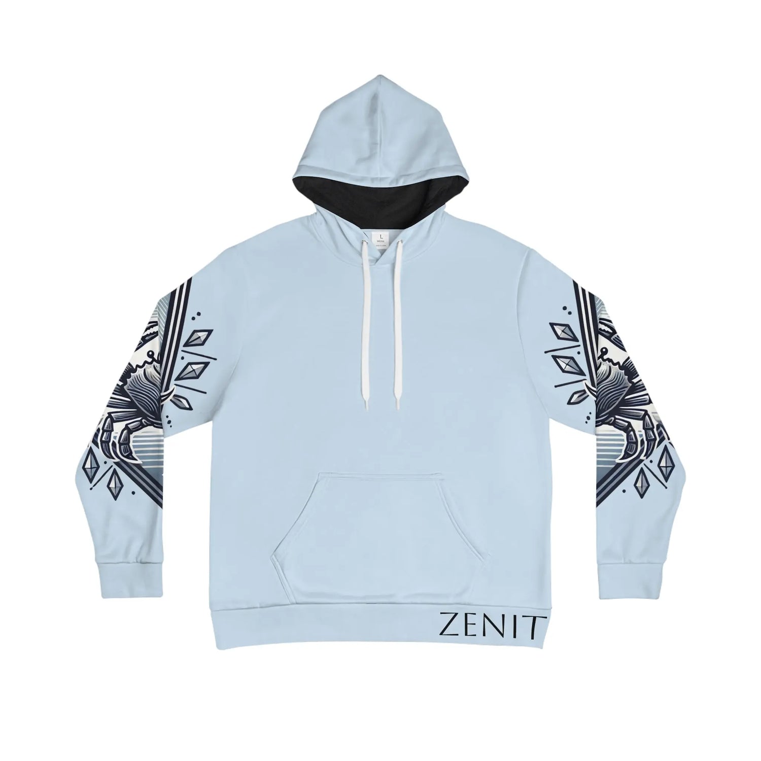 Cancer Light Blue Hoodie Printify