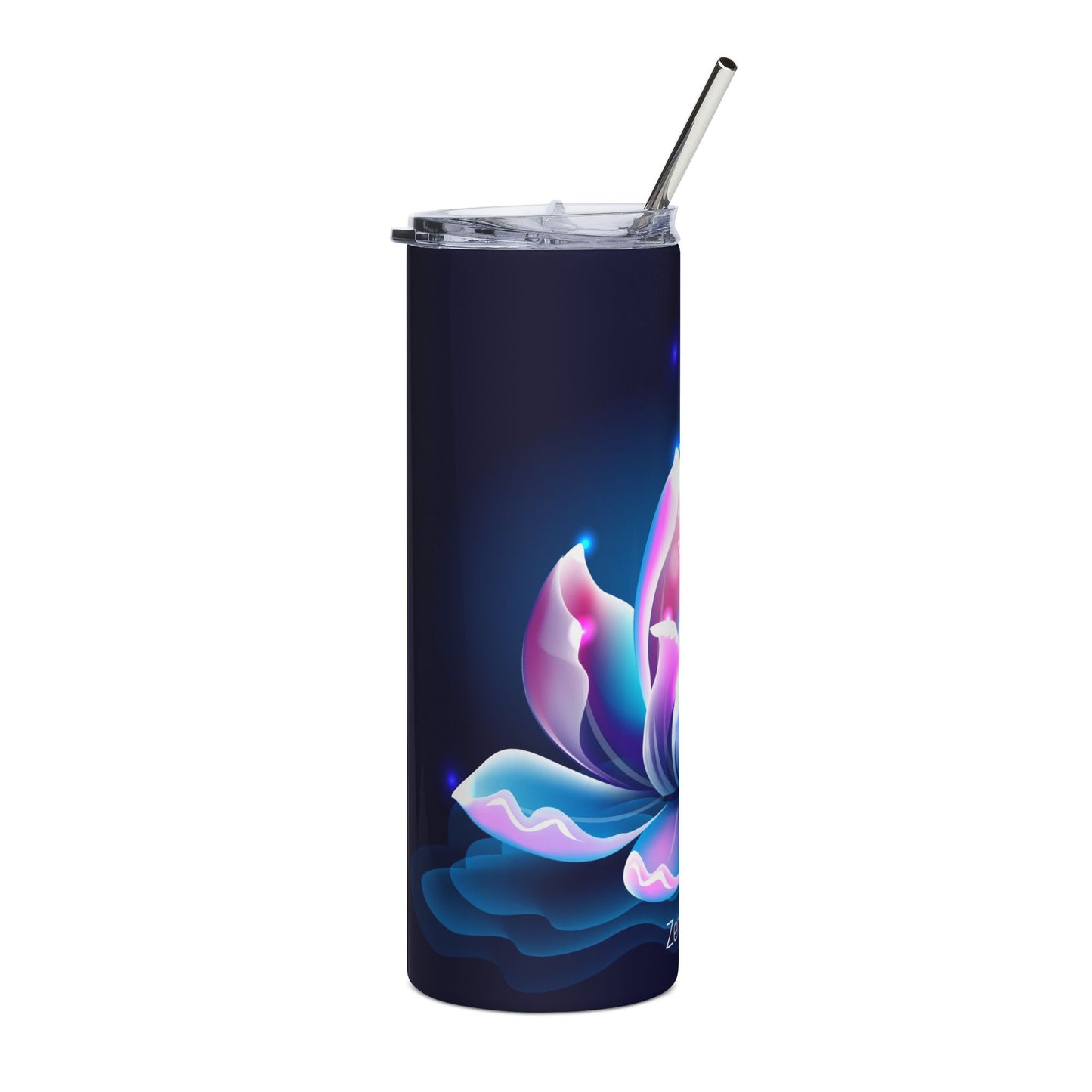 Bloom & Flow Lotus Stainless Steel Tumbler, 20oz 
