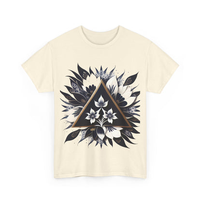 Floral Apex Unisex Heavy Cotton Tee