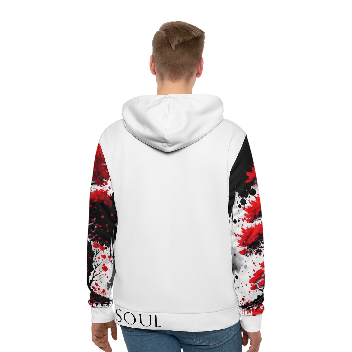 Root Chakra White Hoodie