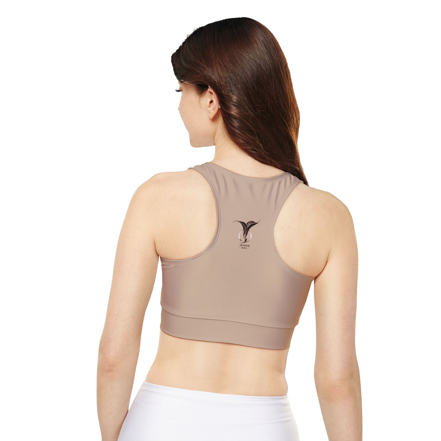 Desert Bloom Fully Lined, Padded Sports Bra (AOP)