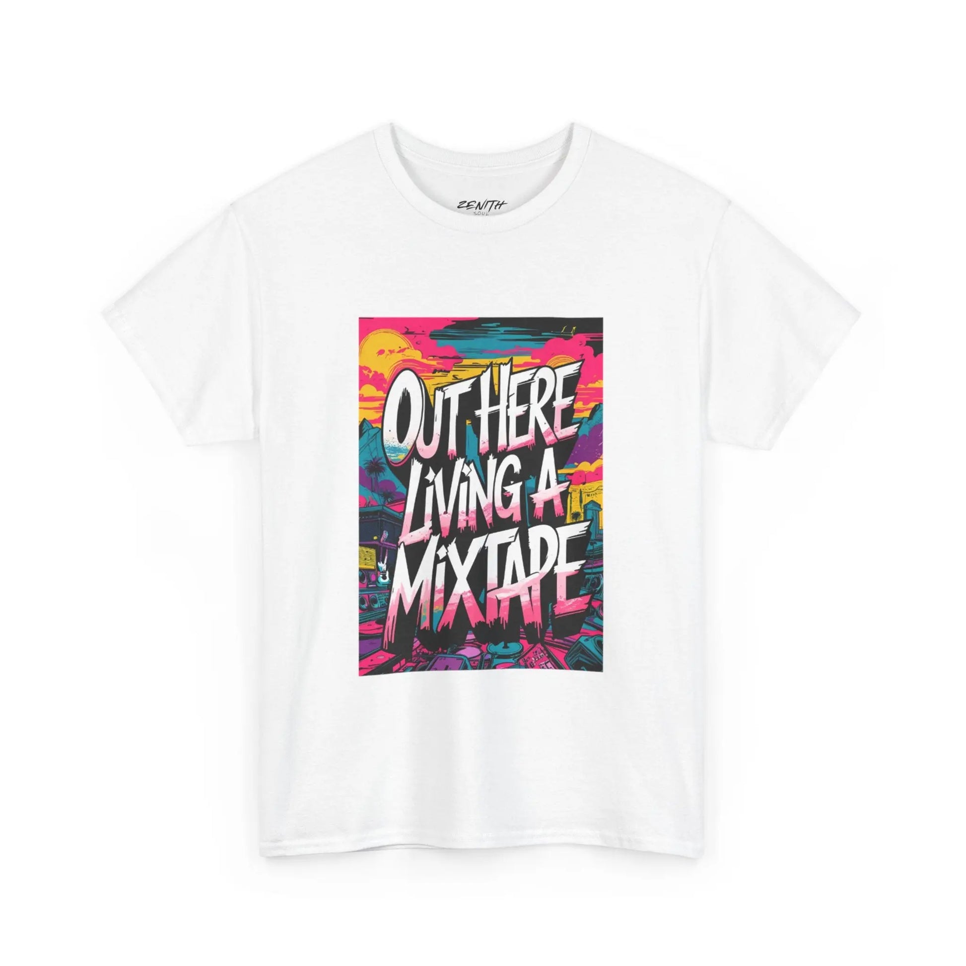 Out Here - Heavy Cotton Tee Printify