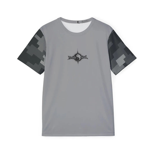 Camo Men's Sports Jersey Gray (AOP) Printify