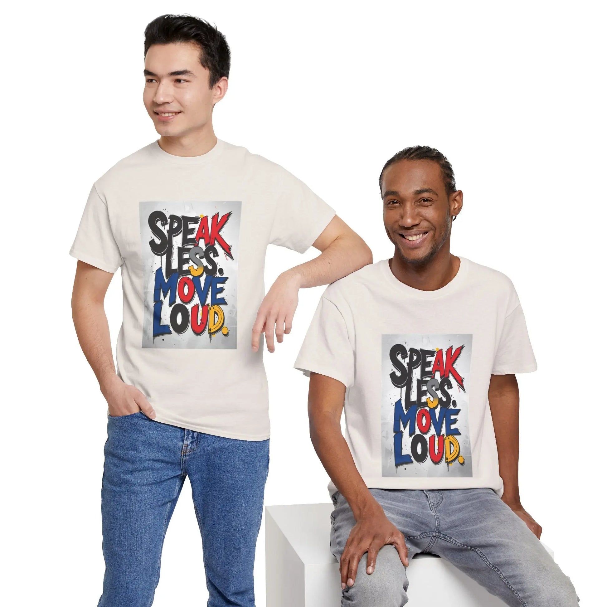 Speak Less - Heavy Cotton Tee Printify