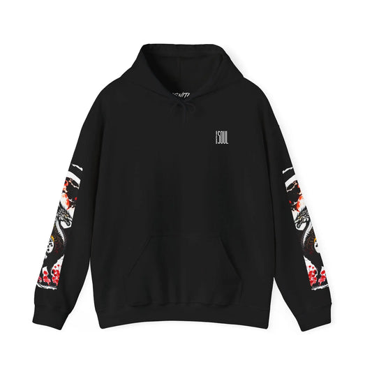 Red Dragon Hooded Sweatshirt Printify