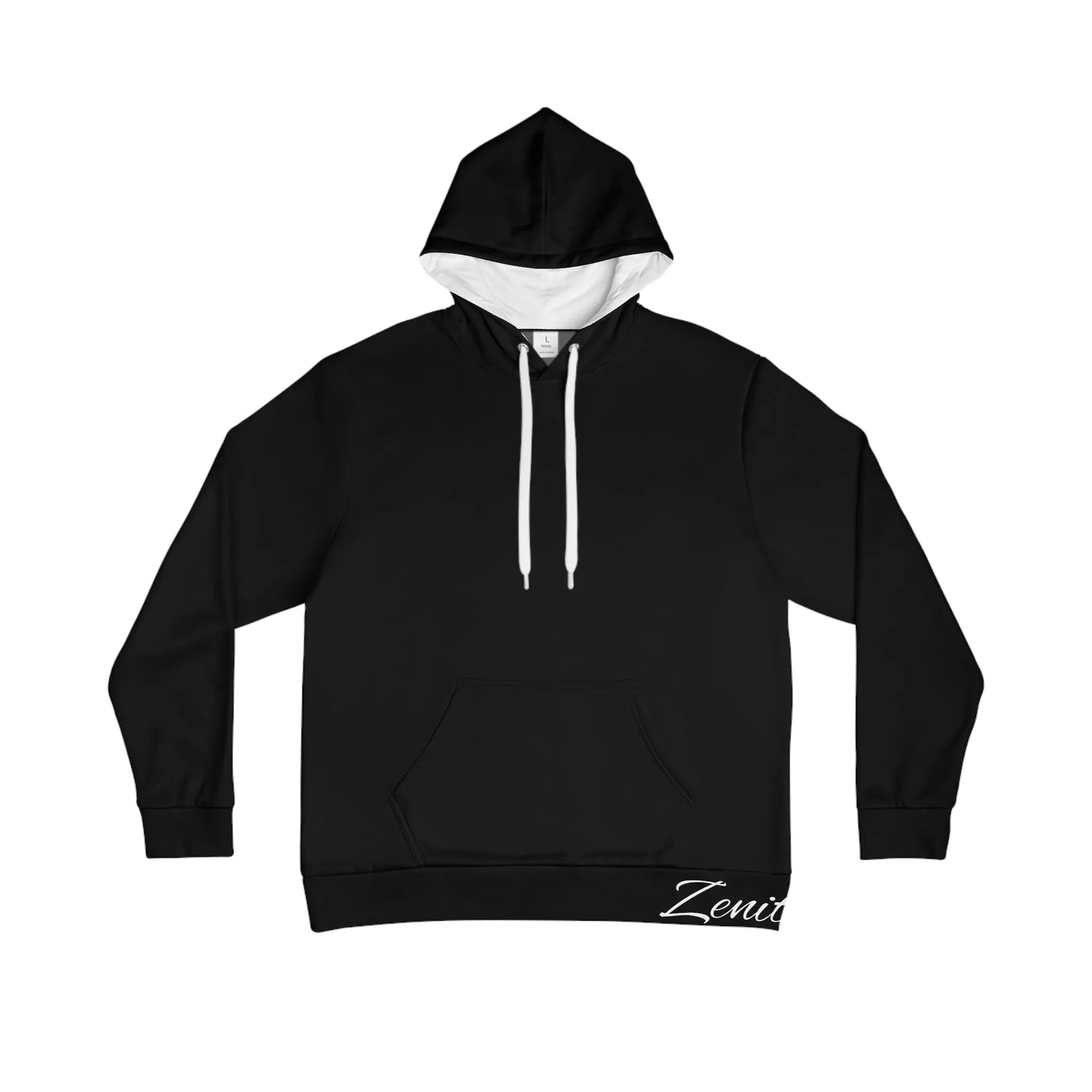 Tranquil Space Black Hoodie Printify