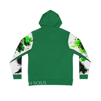 Heart Chakra Tree Green Hoodie