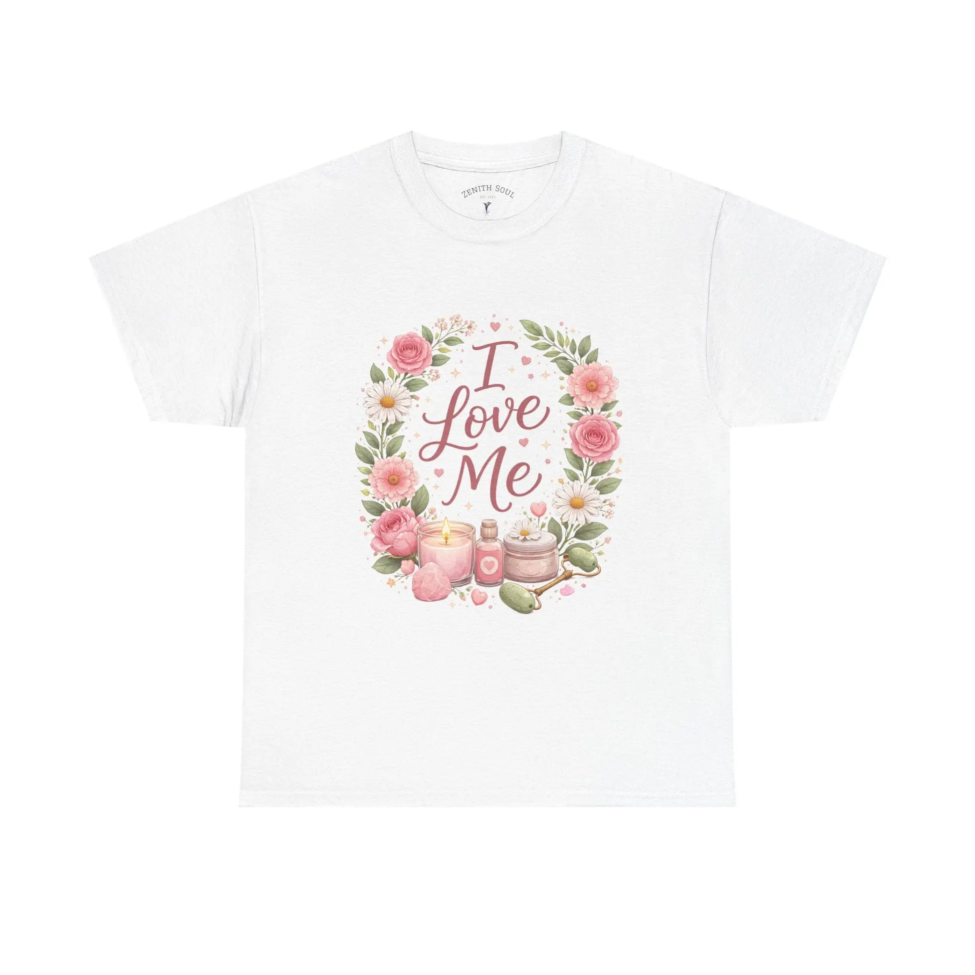 I Love Me floral 