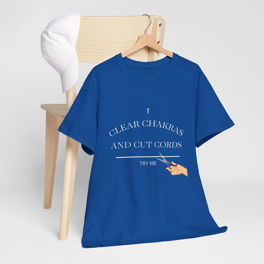 Chakras and Cords T-Shirt Printify