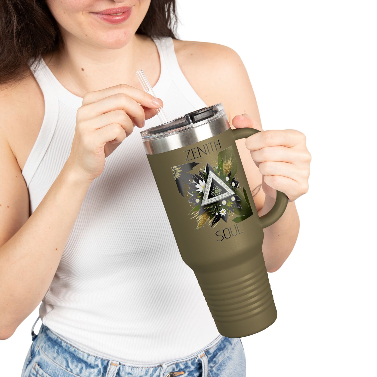 Fan Favorite Designs Insulated Travel Mug, 40oz 