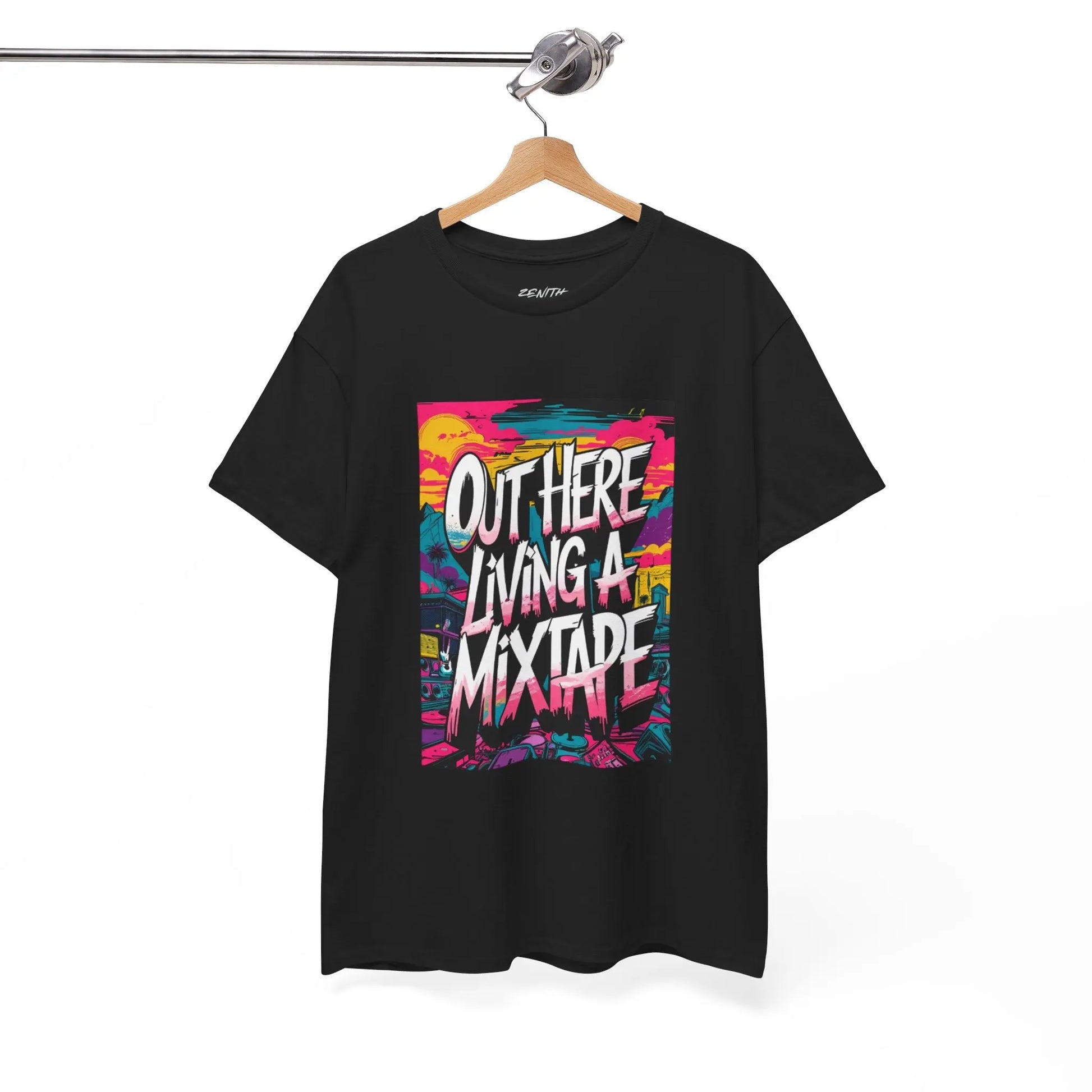 Out Here - Heavy Cotton Tee Printify