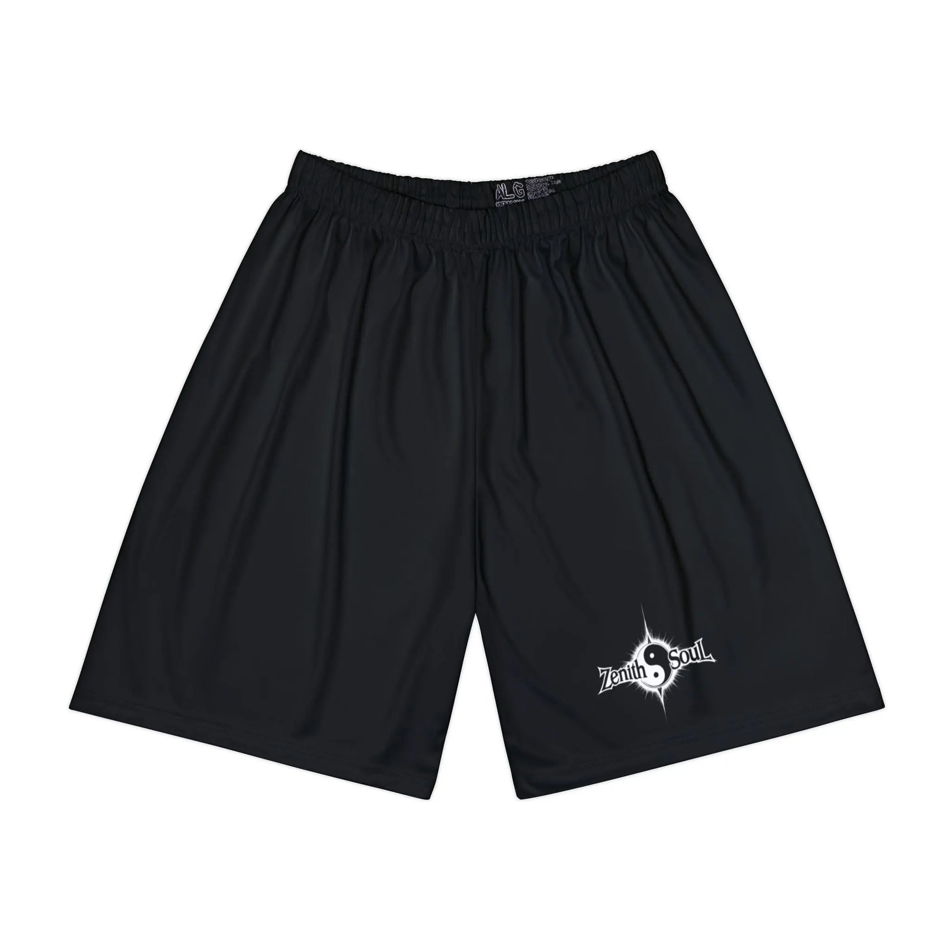 Men’s Sports Shorts Black (AOP) Printify