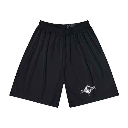 Men’s Sports Shorts Black (AOP) Printify