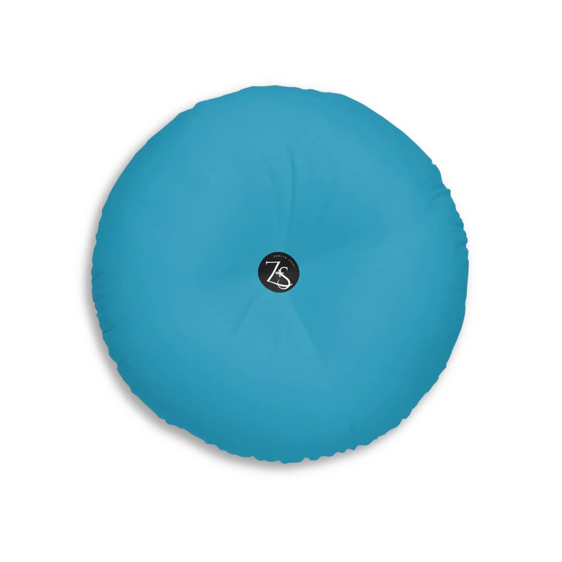 Lotus Tattoo Meditation Pillow, Round Printify