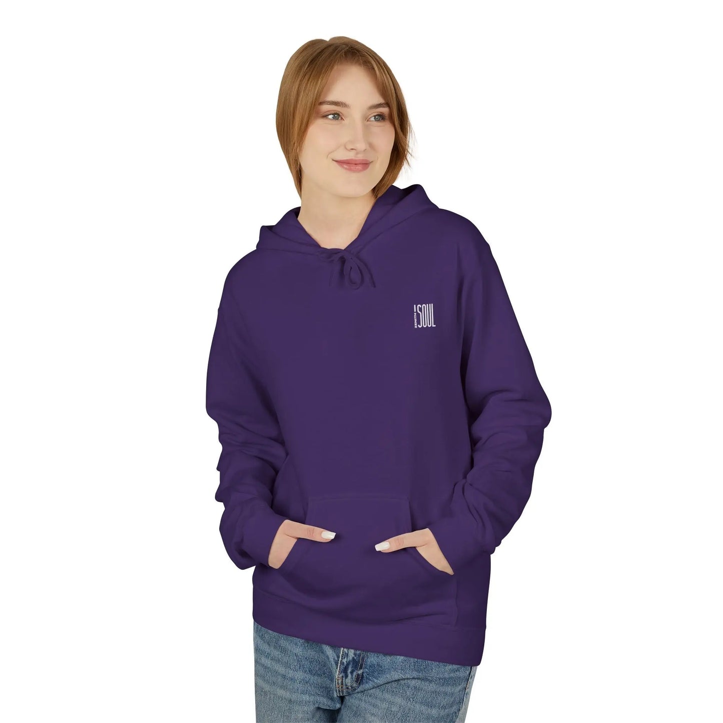 Zen Comfort Midweight Softstyle Fleece Hoodie Printify