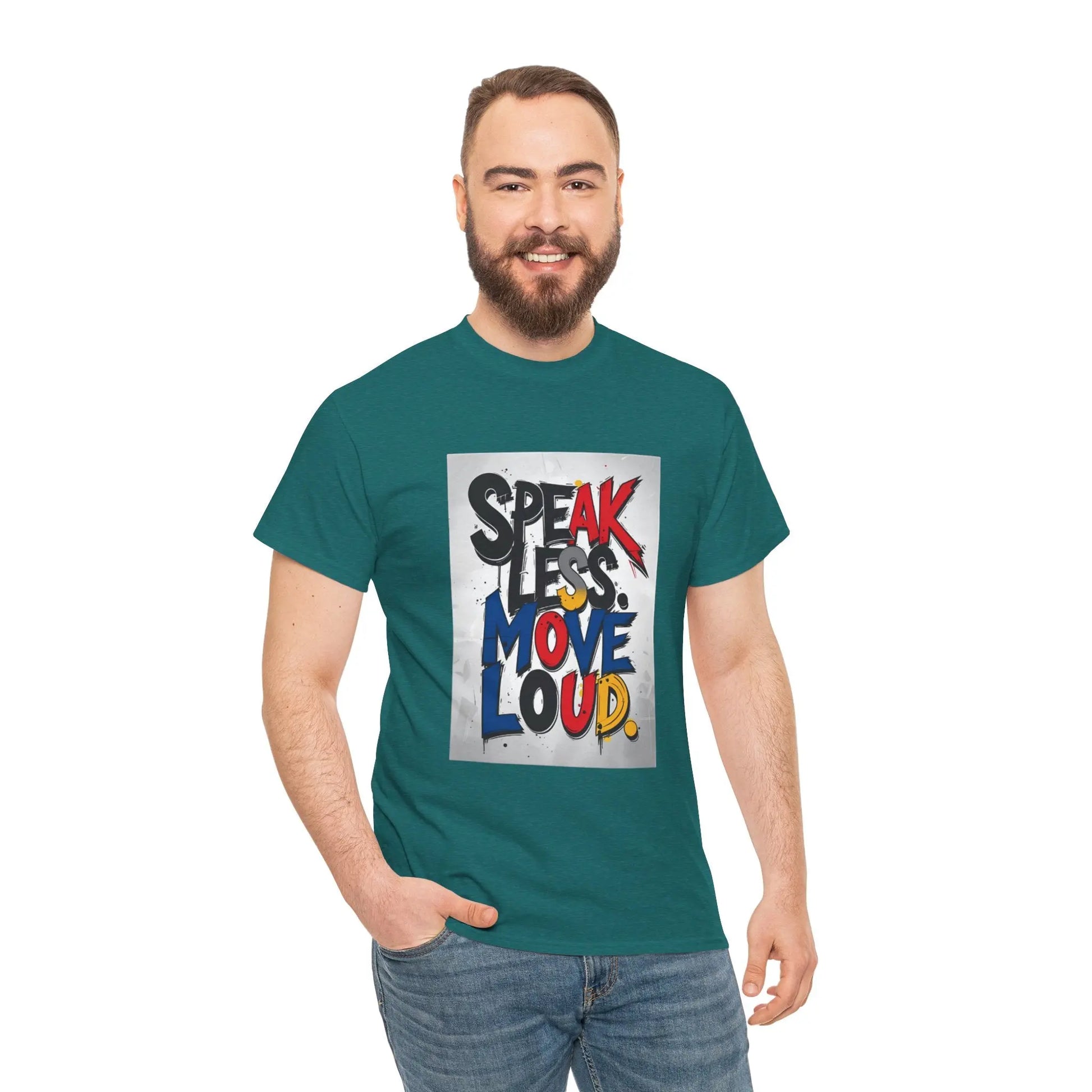 Speak Less - Heavy Cotton Tee Printify