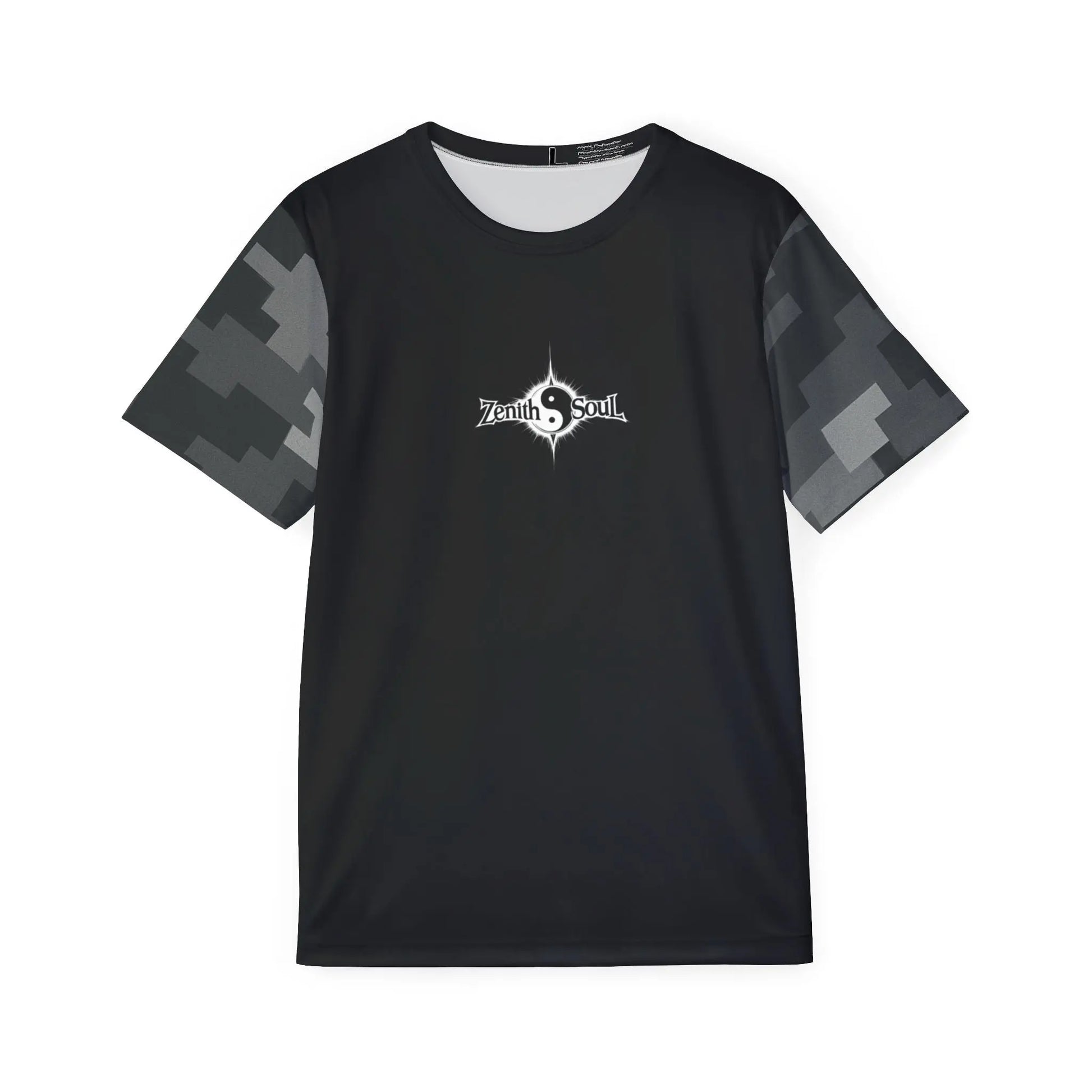 Camo Men's Sports Jersey Black (AOP) Printify