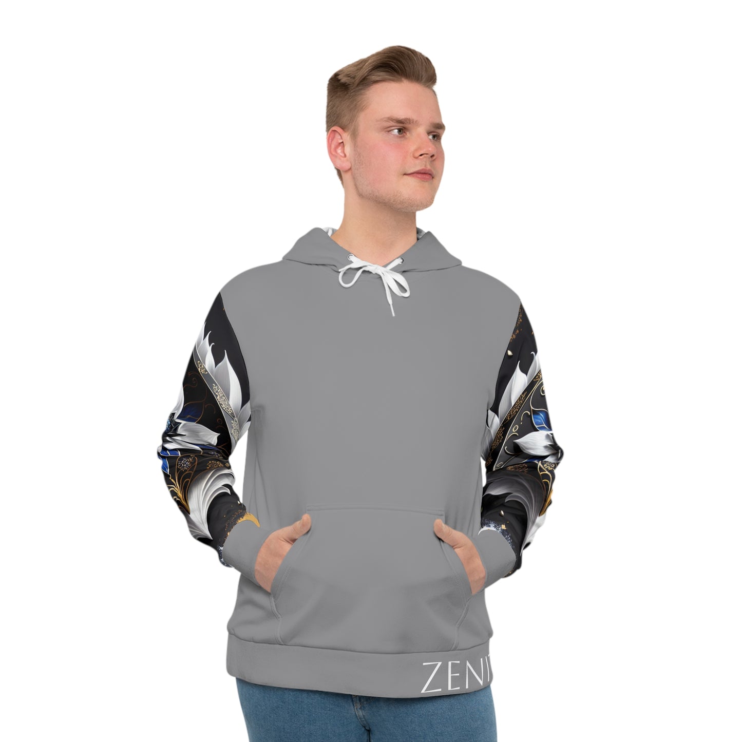 Divine Bloom (Gray) Hoodie