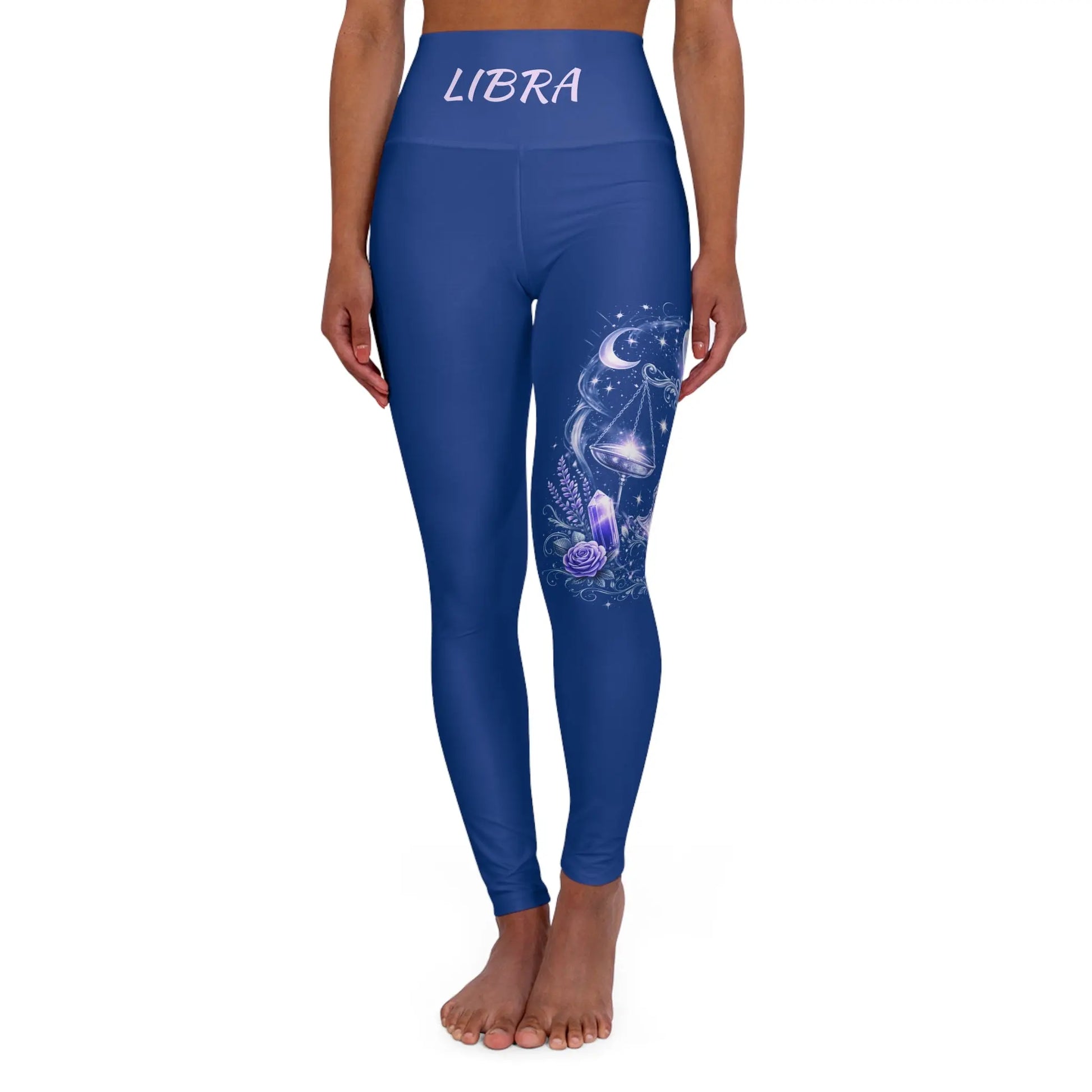 Libra Blue Yoga Leggings 