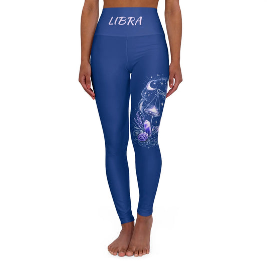 Libra Blue Yoga Leggings 