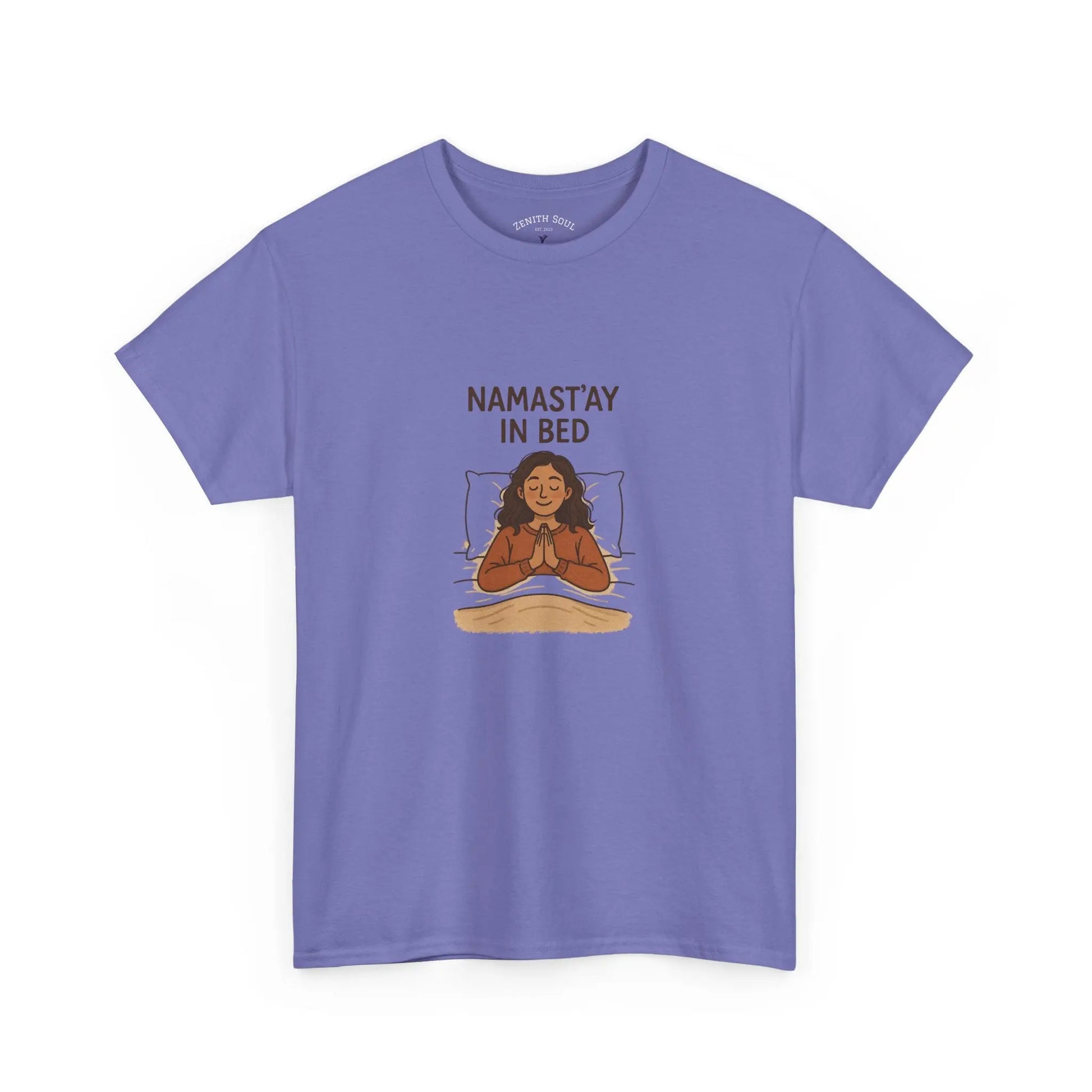 Namast'ay in Bed T-Shirt Printify
