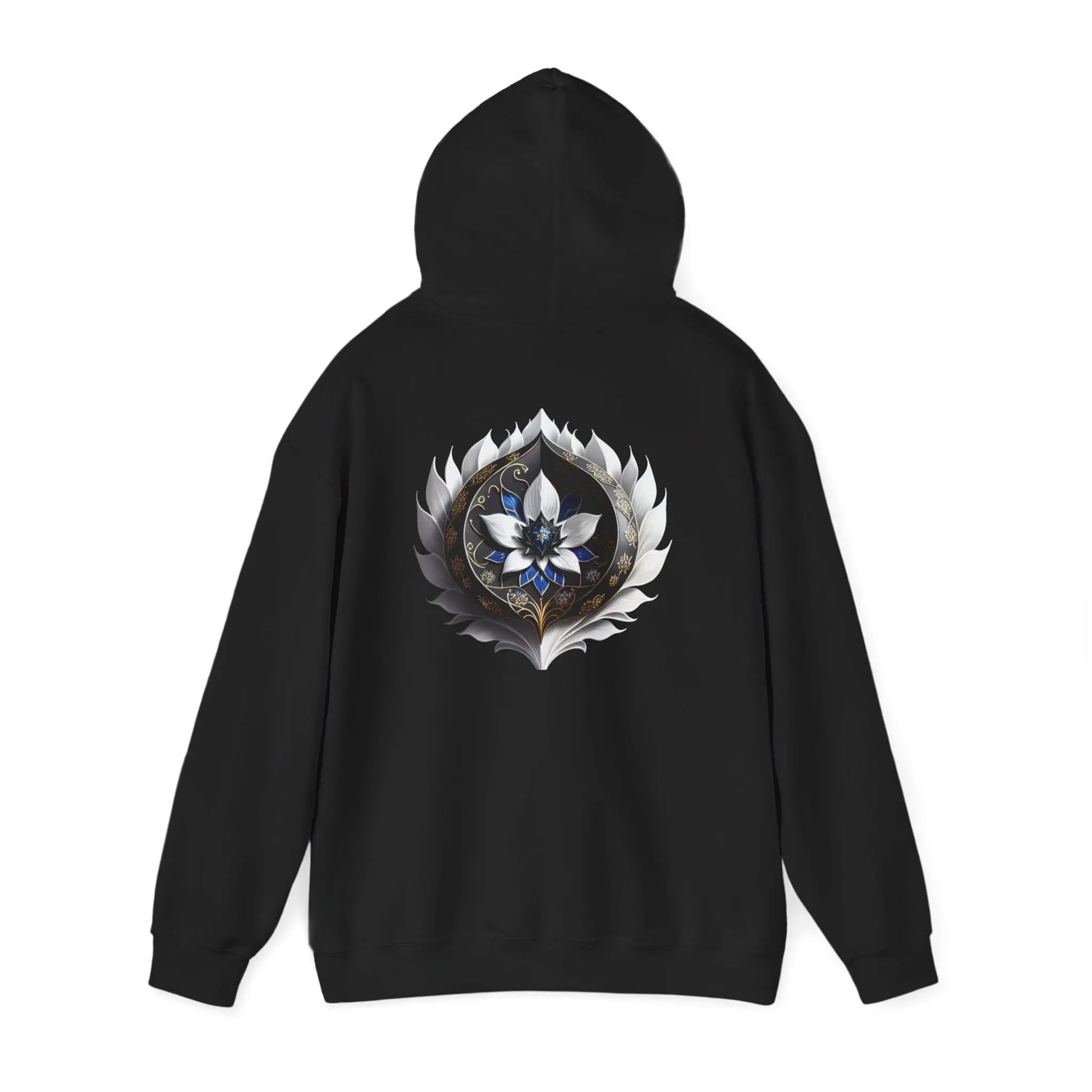 Divine Bloom Everyday Hooded Sweatshirt Printify