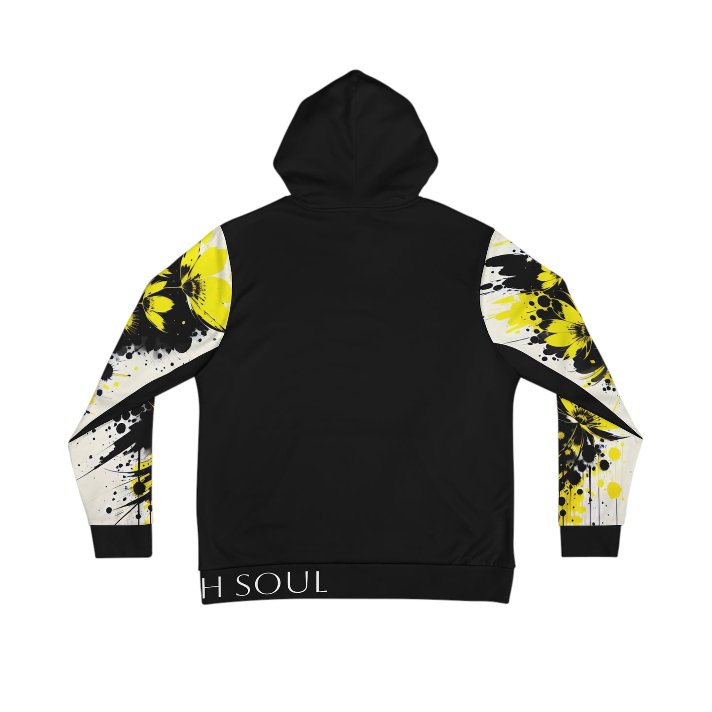 Solar Plexus Chakra Black Hoodie