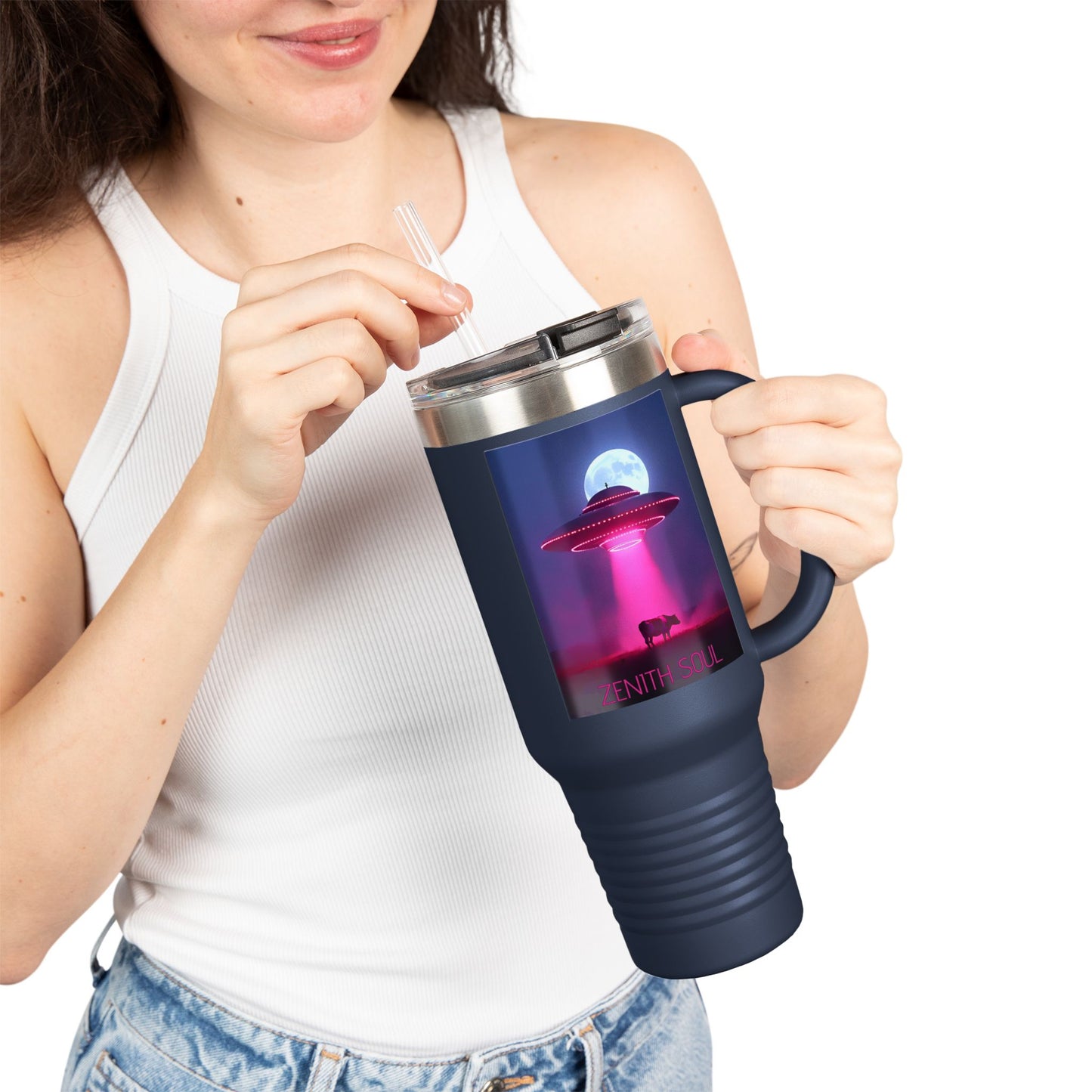 Fan Favorite Designs Insulated Travel Mug, 40oz 