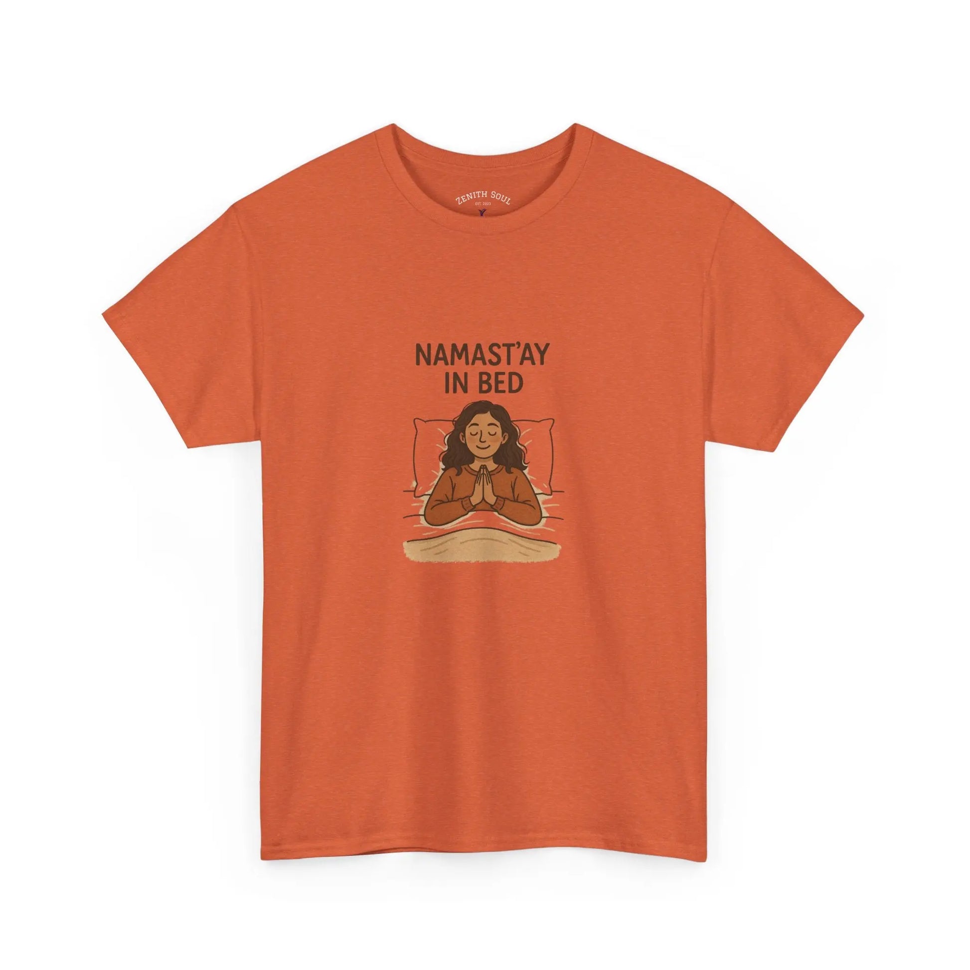 Namast'ay in Bed T-Shirt Printify