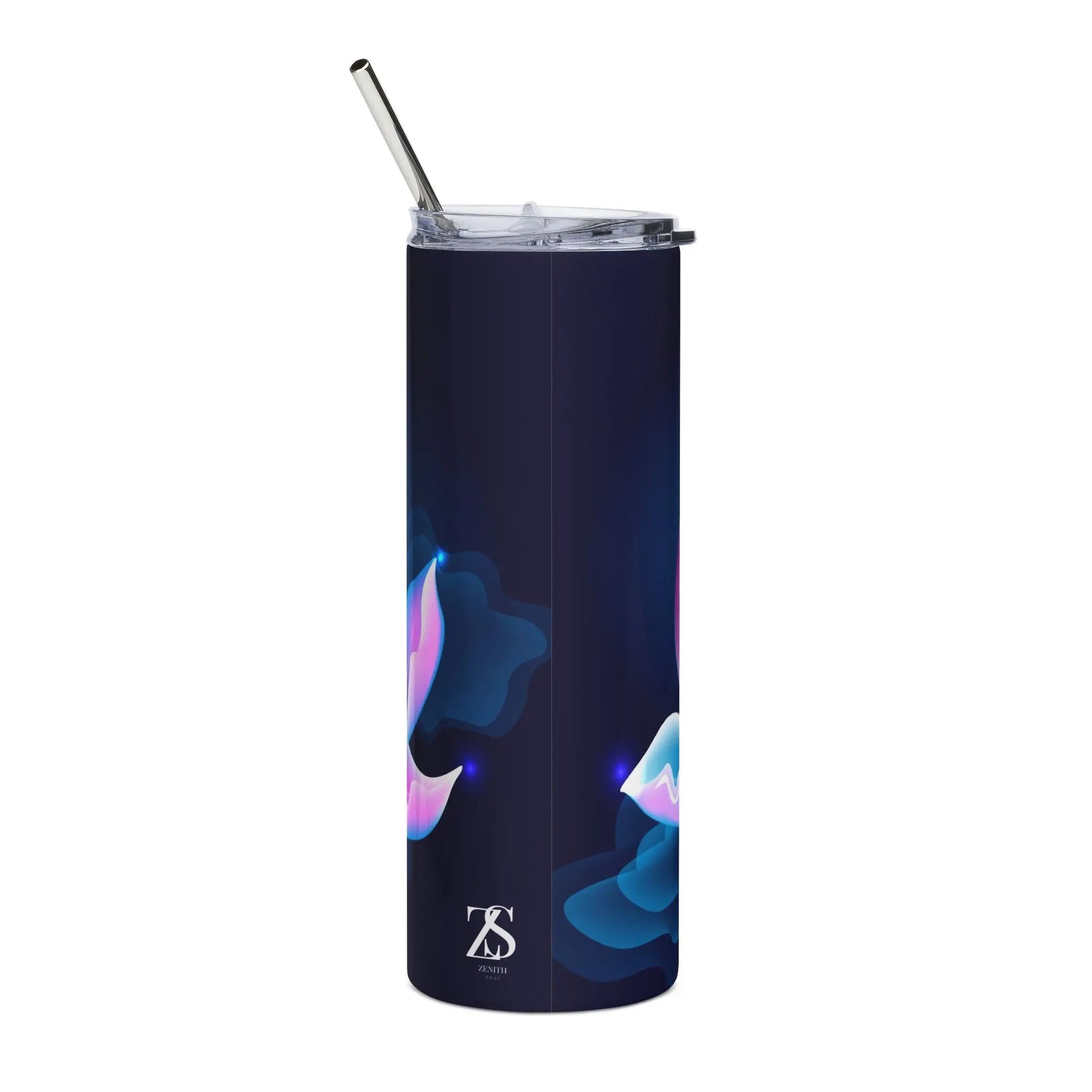 Customized Bloom & Flow Lotus Stainless Steel Tumbler, 20oz 